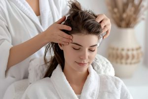 Powerful scalp massages
