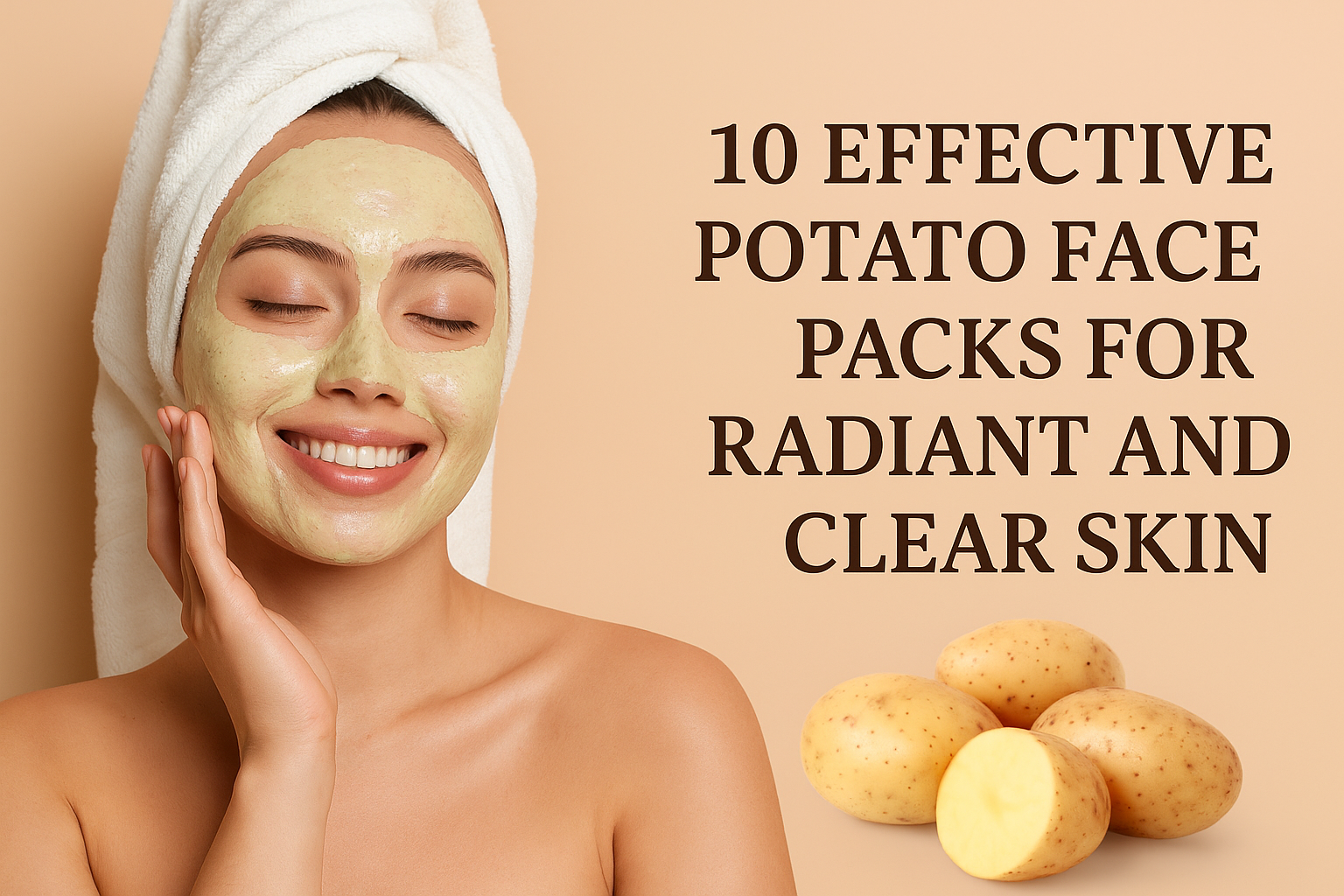 10 Effective Potato Face Packs For Radiant And Clear Skin