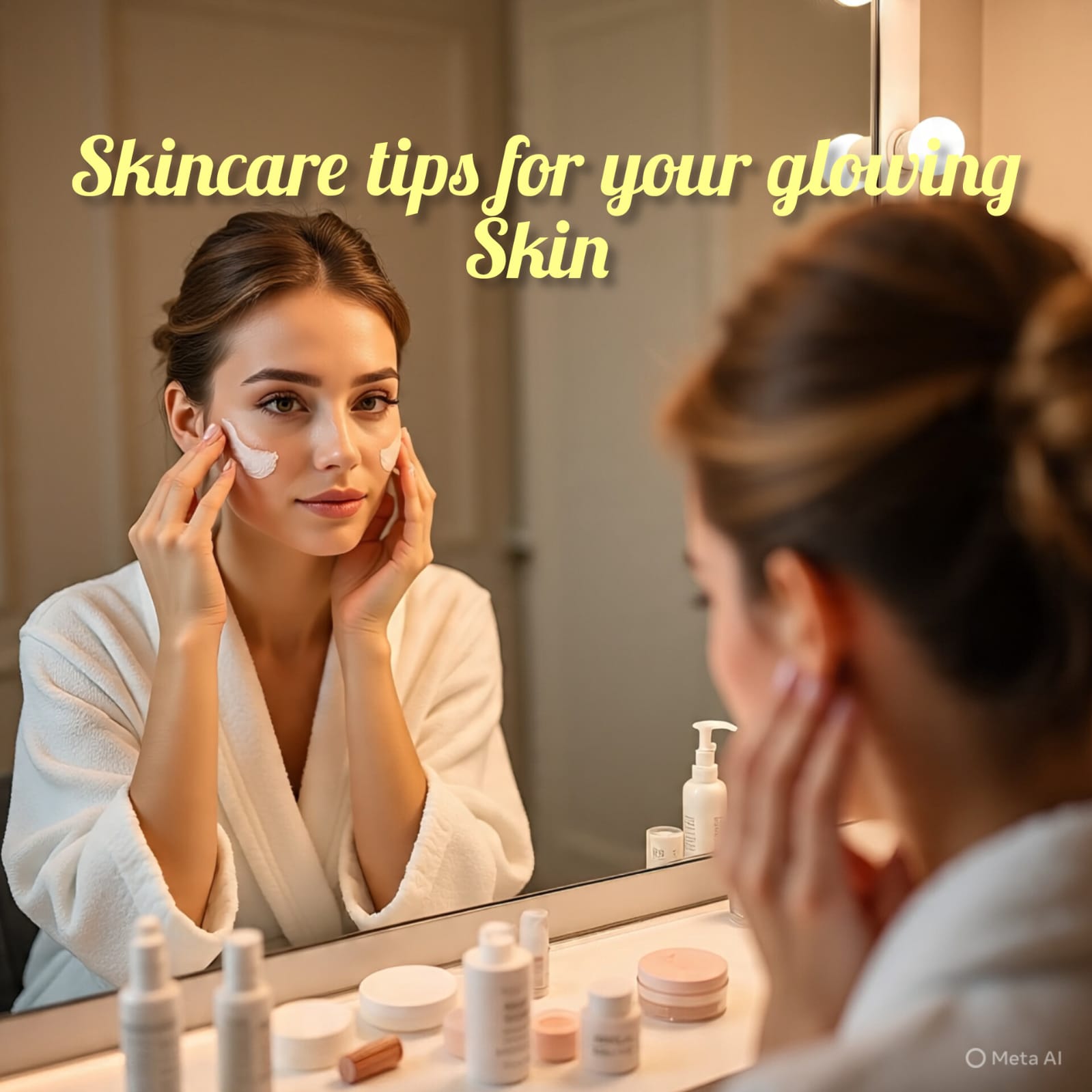 Skincare tips for your glowing skin.