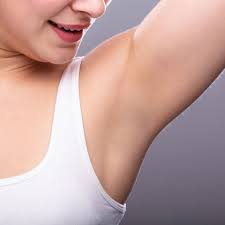 vaseline on underarms