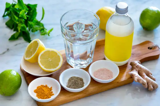 Benefits of drinking lemon, ginger, and turmeric water in the morning for health, immunity, and digestion.