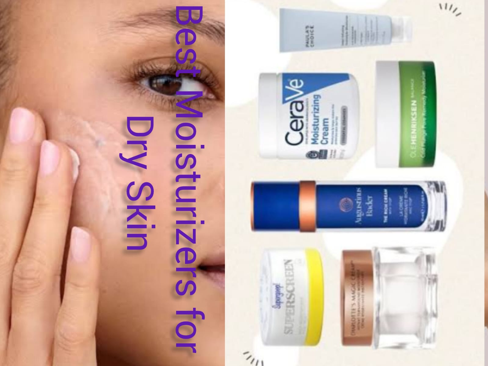 Best moisturizer for dry skin 2025 – hydrating primer and dewy skin tint for winter skincare routine.