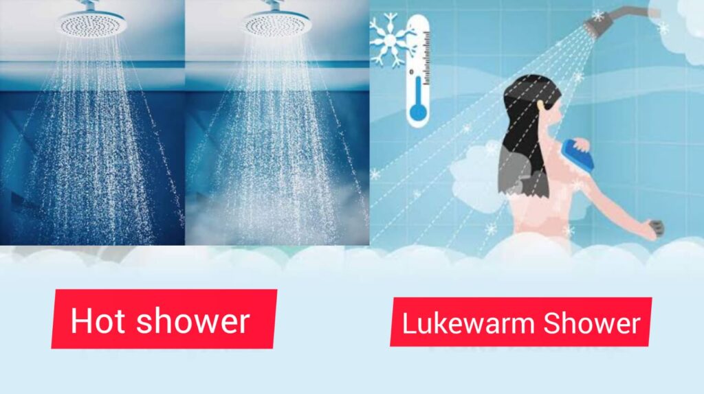 Lukewarm Showers (Avoid Hot Water)